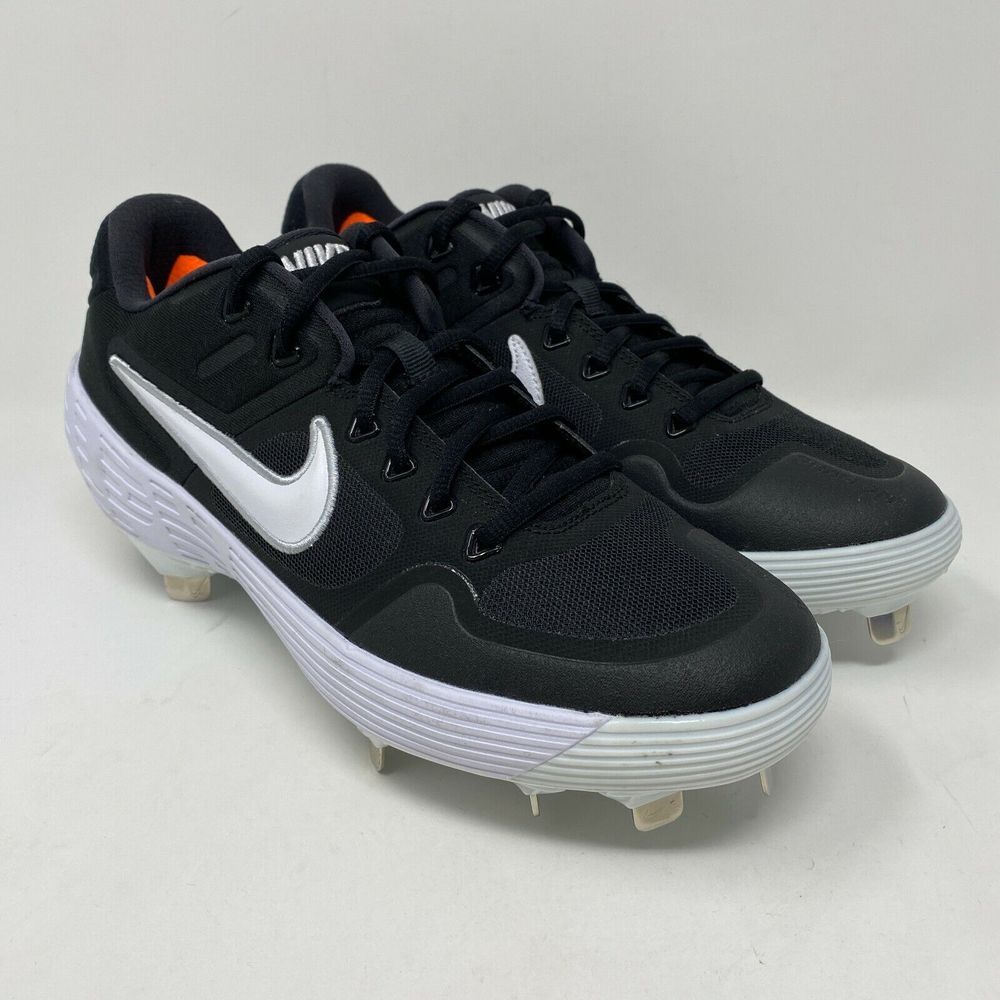 Nike Alpha Huarache‎ Elite 2 Low Baseball Cleats Men's size 7 Black White